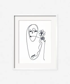 Lulu And Georgia Walls 'Flower' Print By Damienne Merlina 3 Lulu And Georgia Walls 'Flower' Print By Damienne Merlina