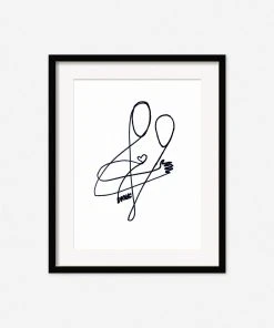 Lulu And Georgia 'Love' Print By Damienne Merlina Walls