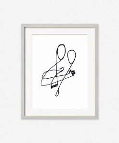 Lulu And Georgia 'Love' Print By Damienne Merlina Walls