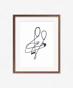 Lulu And Georgia 'Love' Print By Damienne Merlina Walls