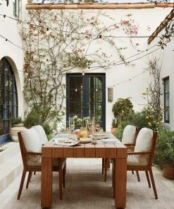 Lulu And Georgia Ness Indoor / Outdoor Dining Table Outdoor Collection