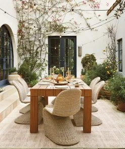 Lulu And Georgia Sculptural Manila Indoor / Outdoor Dining Chair