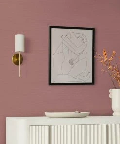 Lulu And Georgia Grasscloth Solid Wallpaper By Sarah Sherman Samuel Sarah Sherman Samuel Collection