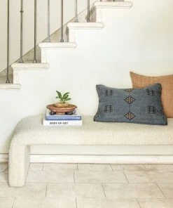 Lulu And Georgia Indigo Lumbar Pillow Malene Barnett Kindred Collection