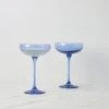 Lulu And Georgia Curved + Rounded Estelle Champagne Coupes (Set Of 2)