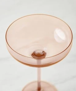 Lulu And Georgia Curved + Rounded Estelle Champagne Coupes (Set Of 2) 5 Lulu And Georgia Curved + Rounded Estelle Champagne Coupes (Set Of 2)