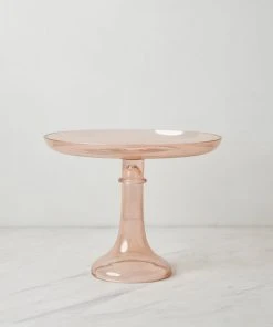 Lulu And Georgia Glass Cake Stand By Estelle Colored Glass Muted Pastels 5 Lulu And Georgia Glass Cake Stand By Estelle Colored Glass Muted Pastels