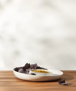 Lulu And Georgia Etta Bamboo Chip + Dip Set By Ekobo Outdoor Collection