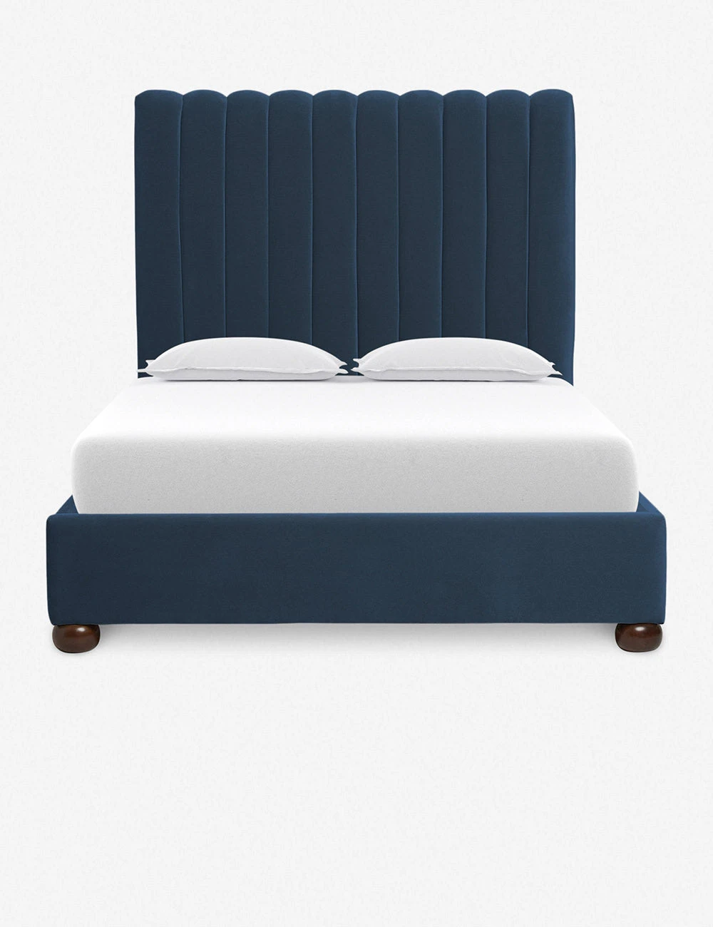 EvelynBed_Queen_Denim_0745_f857992b-85ed-4dbc-ba3f-858de0233946.jpg Lulu And Georgia Artful Proportions Collection Evelyn Platform Bed