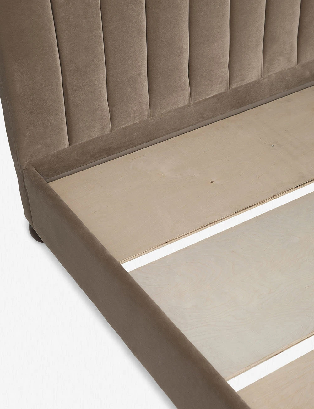 EvelynBed_Queen_Toffee_0757_111b4579-d69f-4ec2-9a54-1a76be5cff14.jpg Lulu And Georgia Artful Proportions Collection Evelyn Platform Bed