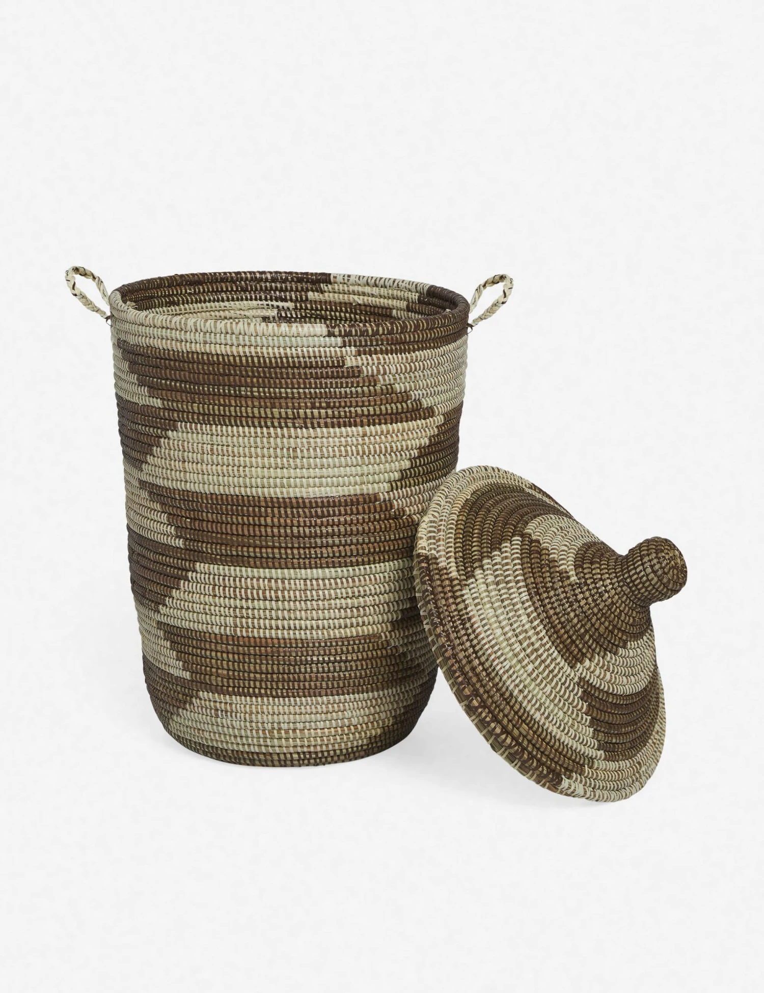 ExpeditionSubsaharaAstouStorageBasket_Medium_1781.jpg Lulu And Georgia Earth Tones Expedition Subsahara Astou Storage Basket