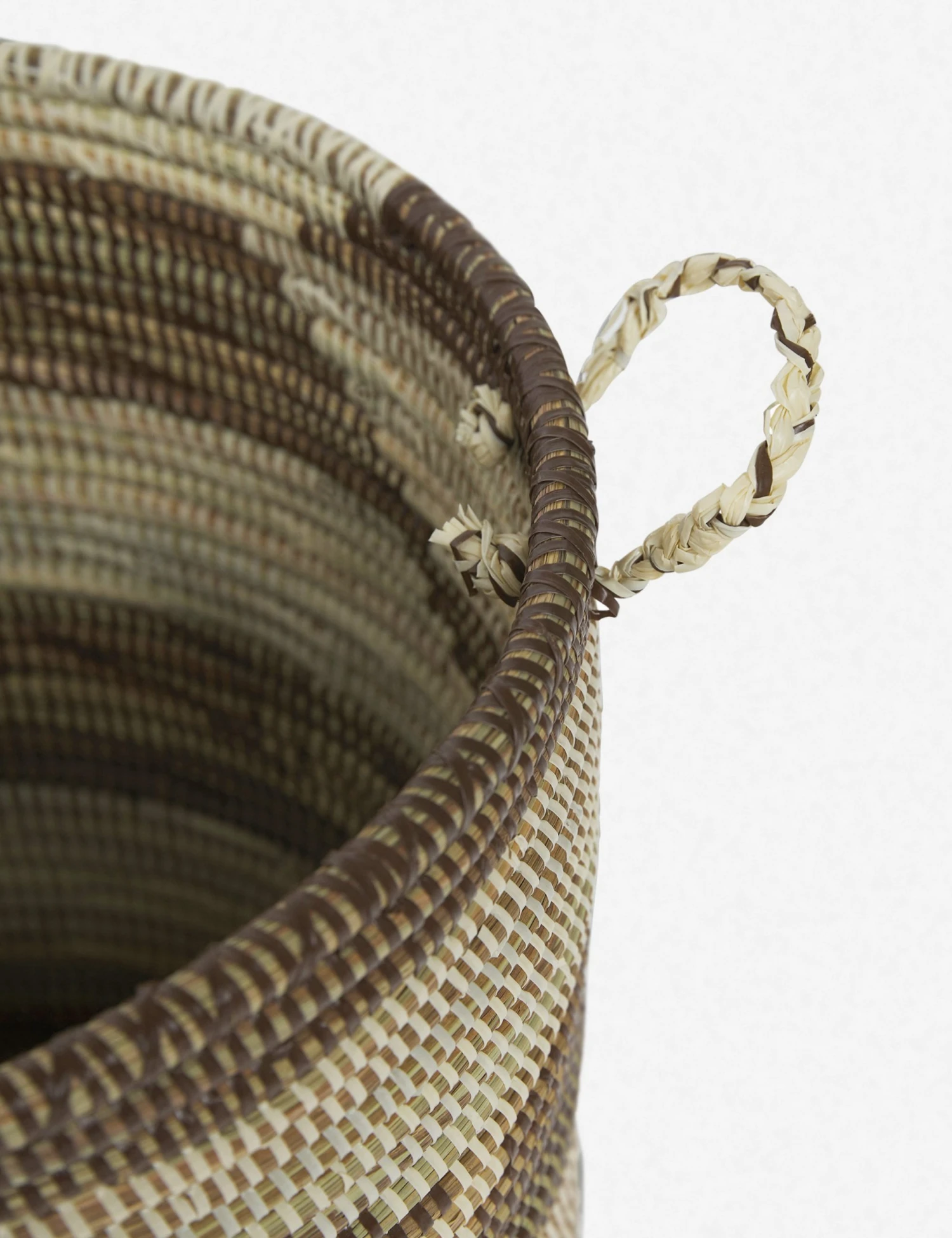 ExpeditionSubsaharaAstouStorageBasket_Medium_1785.jpg Lulu And Georgia Earth Tones Expedition Subsahara Astou Storage Basket