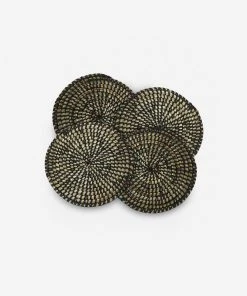 Lulu And Georgia Expedition Subsahara Coasters (Set Of 4) Earth Tones 3 Lulu And Georgia Expedition Subsahara Coasters (Set Of 4) Earth Tones