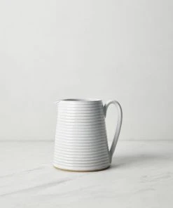 Lulu And Georgia Kitchen + Dining Hemlock Pitcher By Farmhouse Pottery