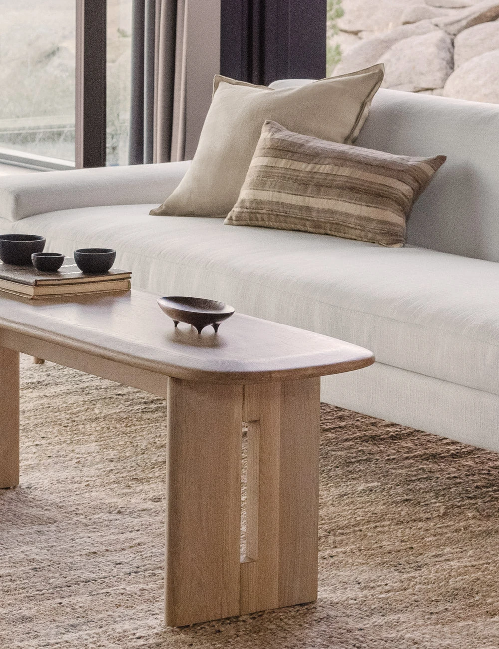 HaganLivingRoom_20987-SITECROP_5fffdc3b-37ba-4acd-b4dd-3602461dac1b.jpg Lulu And Georgia Black Walnut Oval Footed Vessel By Namu Home Goods