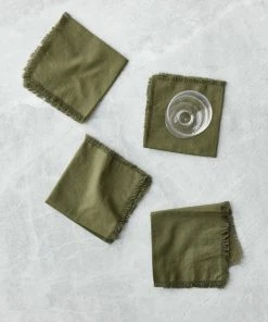 Lulu And Georgia Hawkins New York Essential Cotton Cocktail Napkins (Set Of 4) 5 Lulu And Georgia Hawkins New York Essential Cotton Cocktail Napkins (Set Of 4)