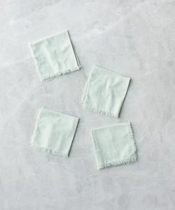 Lulu And Georgia Hawkins New York Essential Cotton Cocktail Napkins (Set Of 4)