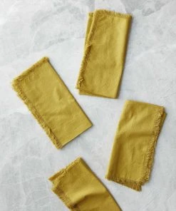 Lulu And Georgia Hawkins New York Essential Cotton Dinner Napkins (Set Of 4)