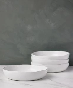 Lulu And Georgia Hawkins New York Organic Low Bowl, (Set Of 4) 2 Lulu And Georgia Hawkins New York Organic Low Bowl, (Set Of 4)