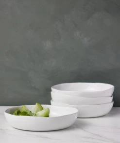 Lulu And Georgia Hawkins New York Organic Low Bowl, (Set Of 4)