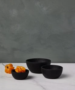 Lulu And Georgia Spring Collection Simple Cast Iron Bowls (Set Of 3) By Hawkins New York