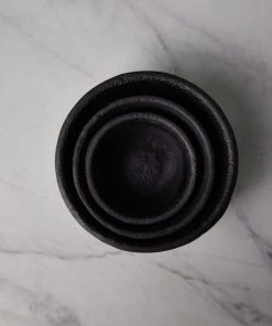 Lulu And Georgia Spring Collection Simple Cast Iron Bowls (Set Of 3) By Hawkins New York 4 Lulu And Georgia Spring Collection Simple Cast Iron Bowls (Set Of 3) By Hawkins New York