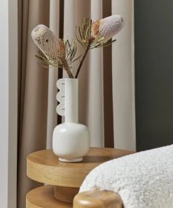 Lulu And Georgia Marguerite Vase Curved + Rounded