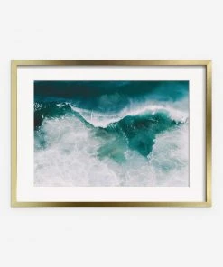 Lulu And Georgia 'Crashing Waves' Photography Print By Ingrid Beddoes New