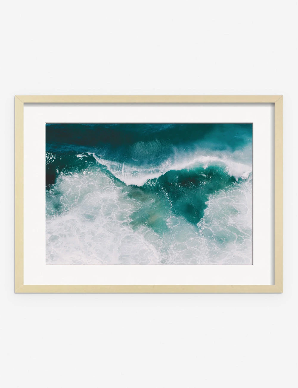 IngridCrashingWavesNaturalframe.jpg Lulu And Georgia 'Crashing Waves' Photography Print By Ingrid Beddoes New