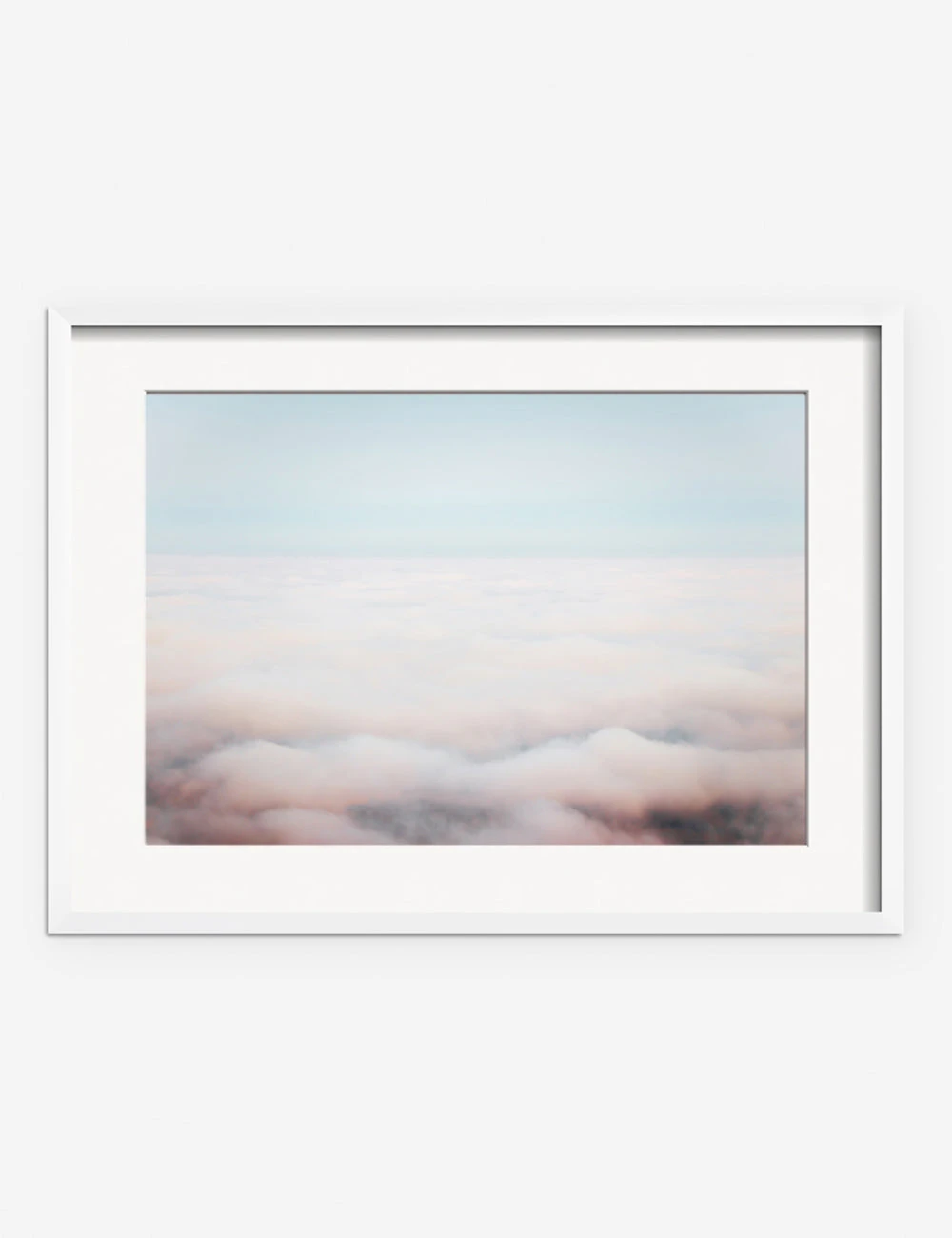 IngridDreamCloudsWhiteFrame.jpg Lulu And Georgia 'Dream Clouds' Photography Print By Ingrid Beddoes New