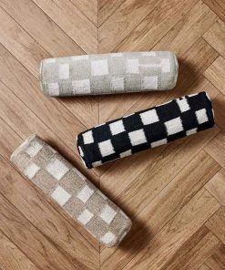 Lulu And Georgia Irregular Checkerboard Bolster Pillow By Sarah Sherman Samuel Sarah Sherman Samuel Collection