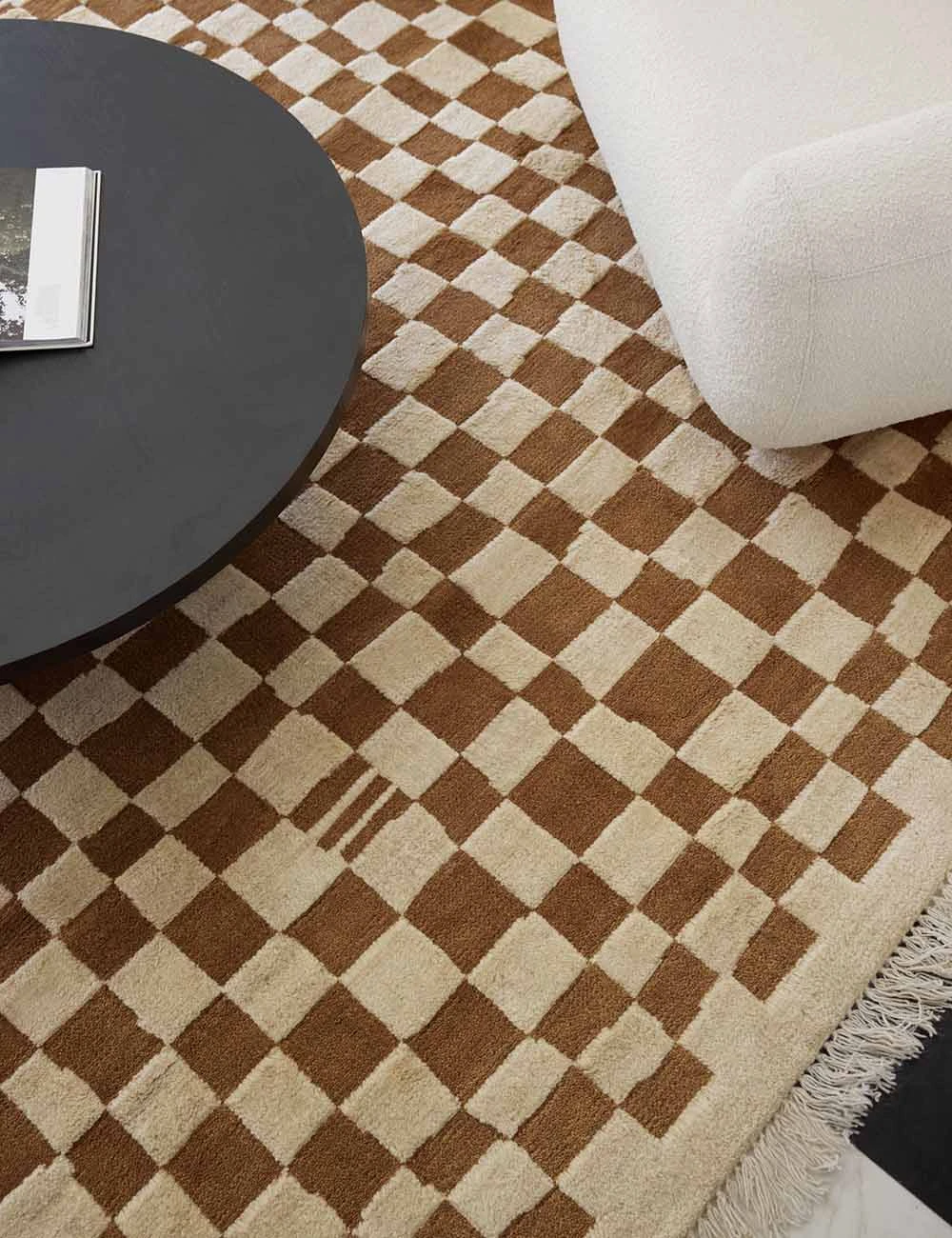 IrregularCheckerboardVignette_2_12586-SITECROP_461fc474-2ff8-4eca-abdd-943cff9cb8cd.jpg Lulu And Georgia Irregular Checkerboard Rug By Sarah Sherman Samuel