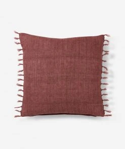 Lulu And Georgia Roy Linen Pillow New