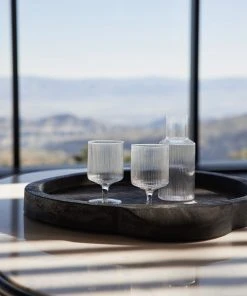 Lulu And Georgia Rian Ripple Bedside Carafe Set