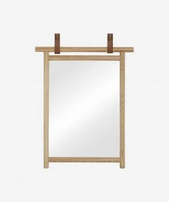 Lulu And Georgia New Kendyl Leather Strap Mirror