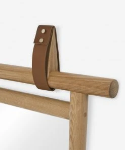 Lulu And Georgia New Kendyl Leather Strap Mirror