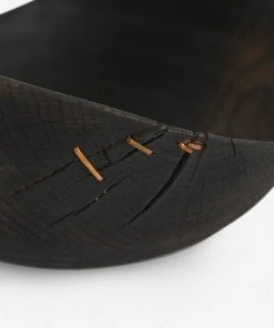 Lulu And Georgia Korean White Oak Black Wave Bowl By Namu Home Goods New 3 Lulu And Georgia Korean White Oak Black Wave Bowl By Namu Home Goods New