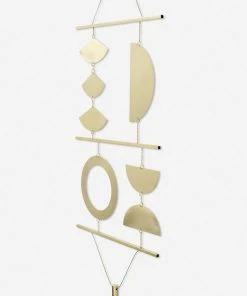 Lulu And Georgia Circle & Line Quadrant Wall Hanging Walls