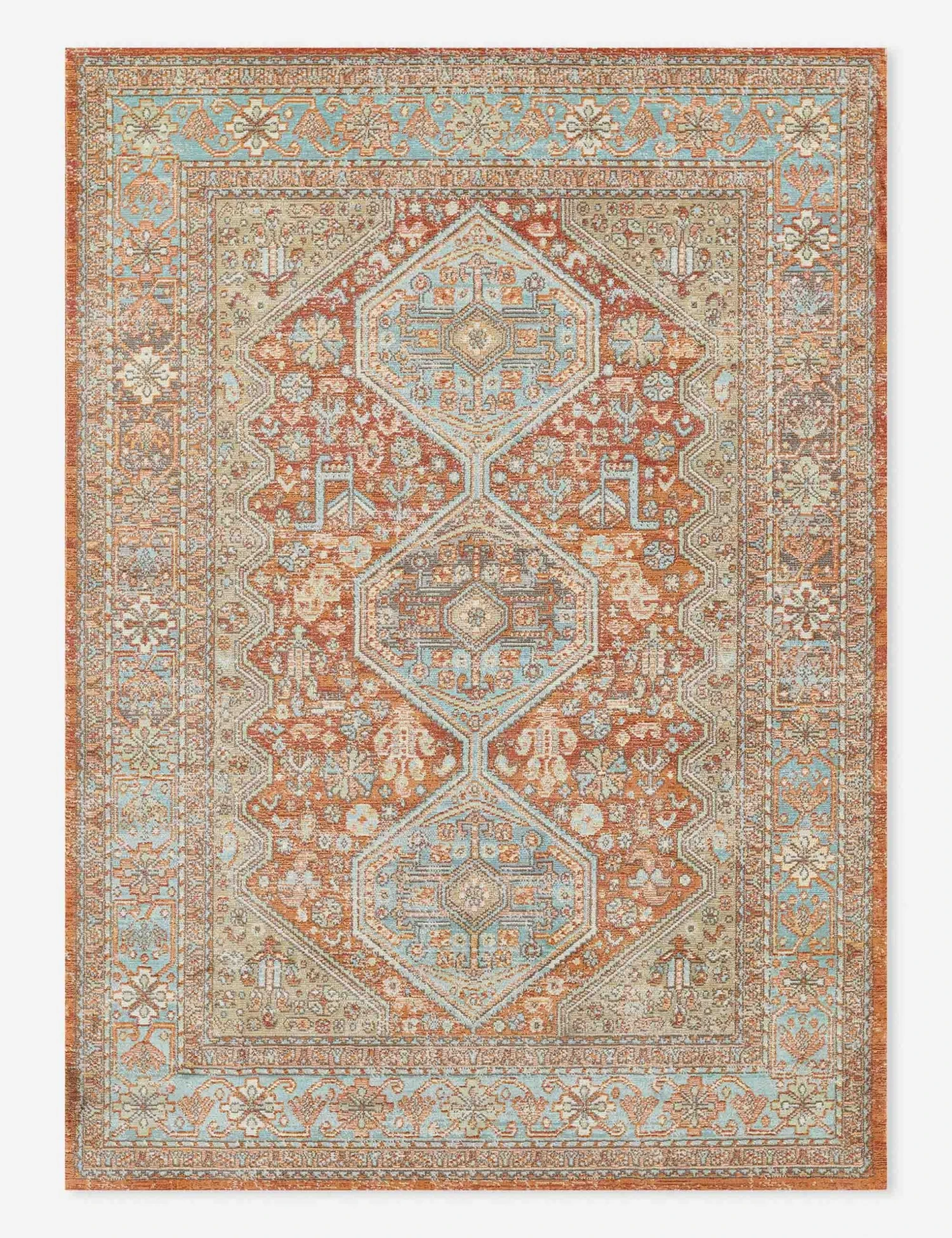 LILLILIH-2COP.jpg Lulu And Georgia Earth Tones Zari Rug