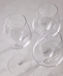 Lulu And Georgia Curved + Rounded Borough Champagne Tulip Glass (Set Of 4) By LSA International