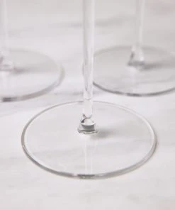 Lulu And Georgia Curved + Rounded Borough Champagne Tulip Glass (Set Of 4) By LSA International