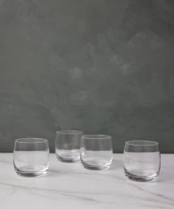 Lulu And Georgia Spring Collection Borough Double Old Fashioned Tumbler (Set Of 4) By LSA International 4 Lulu And Georgia Spring Collection Borough Double Old Fashioned Tumbler (Set Of 4) By LSA International