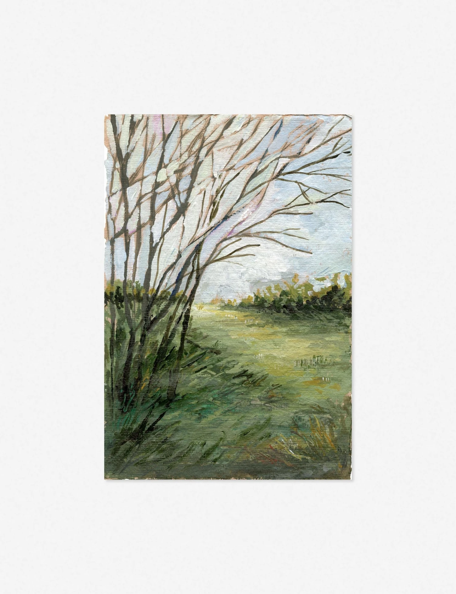 Lulu And Georgia Mossy Greens 'The Quiet' Print By Laurel-Dawn Latshaw 2 Lulu And Georgia Mossy Greens 'The Quiet' Print By Laurel-Dawn Latshaw