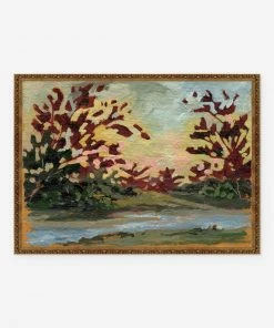 Lulu And Georgia 'Summer's End' Print By Laurel-Dawn Latshaw Walls