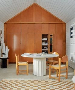 Lulu And Georgia Sarah Sherman Samuel Collection Doric Round Dining Table By Sarah Sherman Samuel