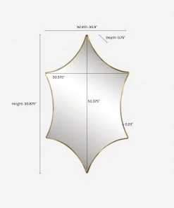 Lulu And Georgia Jett Mirror Sculptural 2 Lulu And Georgia Jett Mirror Sculptural