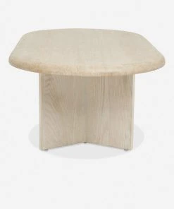 Lulu And Georgia Curved + Rounded Marin Oval Coffee Table
