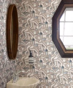 Lulu And Georgia Mosaic Wallpaper By Malene Barnett