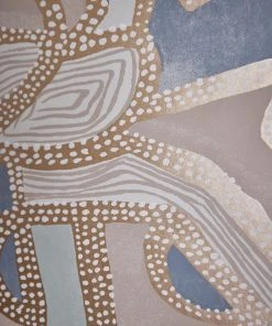 Lulu And Georgia Mosaic Wallpaper By Malene Barnett