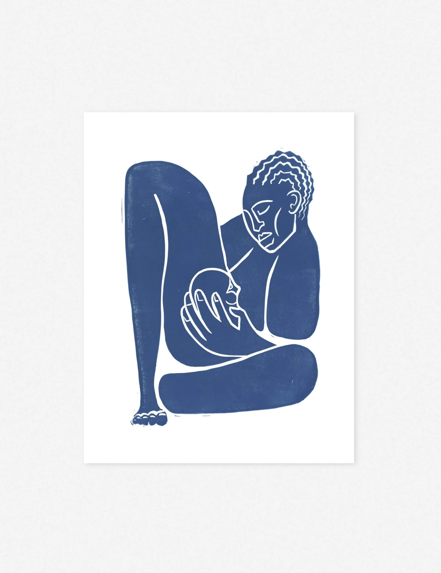 Motherunframed.jpg Lulu And Georgia 'Mother' Print By Adrian Brandon